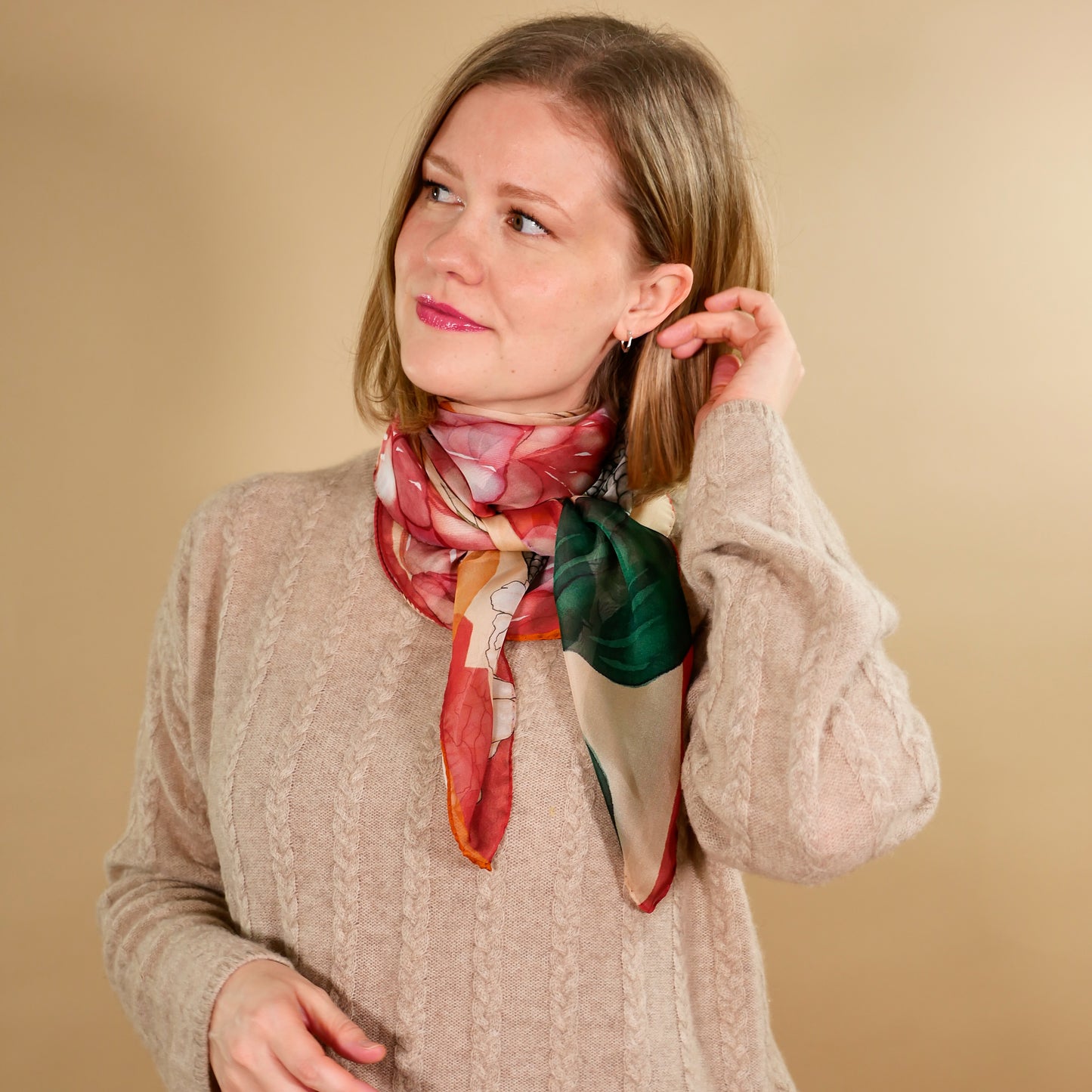 Soft Autumn Tiger & Schlange (Chiffon)